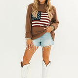 Americana Sweater | Mocha