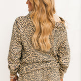 Leopard Lounge Hoodie