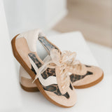 Notice Mesh Sneakers | Light Leopard Mesh