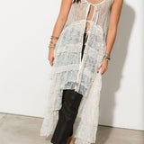 Ever After Maxi Top | Cream Lace