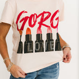 Gorgeous Lipstick Tee