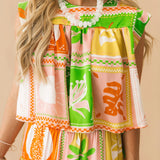 Paige Short Sleeve Top | Amalfi Coast