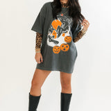 Sheer Long Sleeve | Leopard