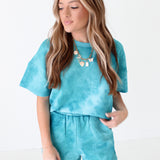 Lets Get Away Top | Teal