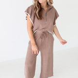 Ember Stitched Pants | Mocha