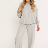 DOORBUSTER Keeping It Casual Set | Heather
