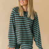 Malia Short | Brown Teal