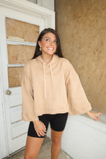BOXY FRENCH TERRY HOODIE