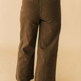 Saddle Up Horsebit Denim Pant | Brown