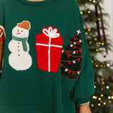 Holiday Patchwork Crew