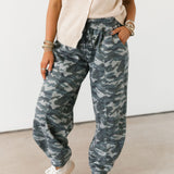 My Way Sweatpants | Camo Green