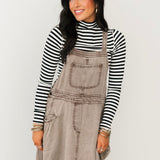Overall Dress | Sage Grey
