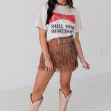 Small Town Smokeshow Tee | Antique White