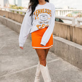 TN Vols Patches Thrifted Sweatshirt