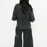 Cozy Season Top | Charcoal
