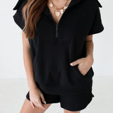 In Line Top | Black