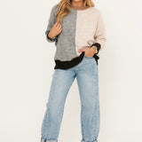 Stone & Spice Colorblock Sweater