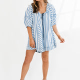 Bop Around Romper | Oxford Combo