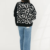 Black Composition Book Queen Sweatshirt | Queen Of Sparkles