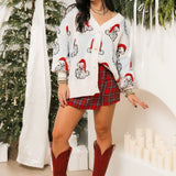 Santa Society Cardigan