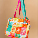 Multi Colorblock Logo Duffle | Queen Of Sparkles