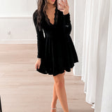 All Yours Mini Dress | Black