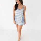 Sporty Mini | Blue Stripe