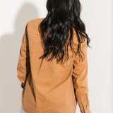 Classic Button Up | Camel