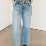 Ava Cropped Jeans | Light