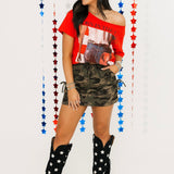 Cargo Mini Skirt | Camo