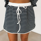 The Amalfi Skort | Navy