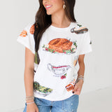 White Queen Of Turkey Tee