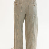 Vintage Washed Striped Pants