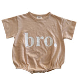 Bro Graphic T-Shirt Bubble | Tan