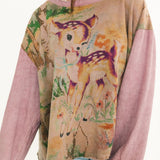Dama Dama Hermosa Sweatshirt | Purple Boba