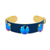 Linsey Cuff Bracelet Midnight Express | Navy