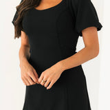 Monroe Mini Dress | Black