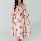 Morning Glory Maxi Dress | Tea Combo