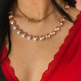 The Sofia Choker | Light Rose Glimmer