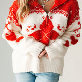 Mythical Sweater | Vanilla Scarlet