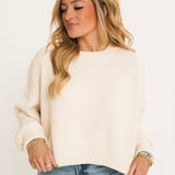 DOORBUSTER Oversized Sweater | Cream