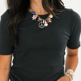 Golden Rule Charm Necklace