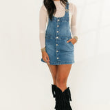 Edie Denim Skirtall | Nimbus