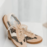 Notice Mesh Sneakers | Light Leopard Mesh