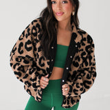 Sherpa Jacket | Leopard