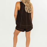 Better Days Top | Brown