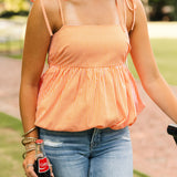 Sideline Sweetheart Top