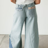 Bloom Stripe Pants | Striped Denim