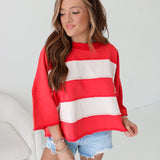 Small Town Top | Red