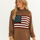 Americana Sweater | Mocha